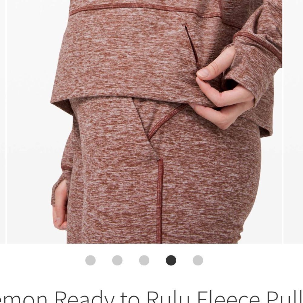 Lululemon Ready to Rulu Fleece Pullover
Heathered Savannah - Picture 4 of 10